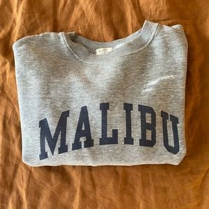 malibu brandy melville sweatshirt
